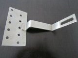 Stamping Custom Small Angle Flat Metal Hook Bracket for Solar Rack in China Manufacturer