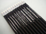 Non Toxic Round Wooden Long Pencils with Eraser Tc-P003