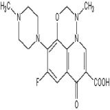 Marbofloxacin 9-Fluoro-2, 3-Dihydro-3-Methyl-10- (4-Methyl-Piperazino) -7-Oxo-7h-Pyrido[1, 2, 3-Ij][1, 2, 4]Benzoxadiazine-6-Carboxylic Acid