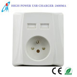 High Quality16A French USB Wall Socket Outlet