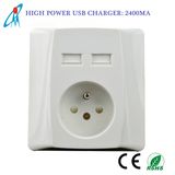 High Quality16A French USB Wall Socket Outlet