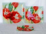 Glass Dinner Plates, Dinnerware, Tableware