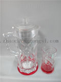 Acrylic Water Jug with 6 Cups