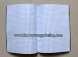 Square Printed Saddle Stitched Notebook