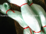White Color and Double Selvage Nylon Monofilament Fishing Net