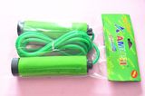 Red PVC Rope with Foam Handle Jump Rope