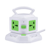 High Quality Industrial1layer 2USB Socket Outlet with CE