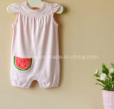 100% Organic Cotton Baby Romper, Baby Clothing, Short Sleeve Infant Romper
