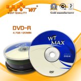 Recordable Blank DVD Discs 16x 4.7GB120min (WT blank DVD-R 16X 005)