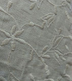 New Design Emroidery Linen Fabric Lace