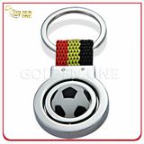 Personalized Football Theme Design Rotate Metal Key Chain