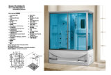 Fashion Design Steam Room Shower Room (D529)