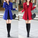 Hot Sale Autumn Winter Women Garment Coat Full Sleeve Overcoat