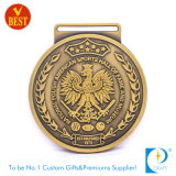 High Quality Antique Gold Sport Medal Supplier (K-105)
