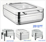 Half Size Induction Chafing Dish with 4.0LTR Food Pan (25127T)