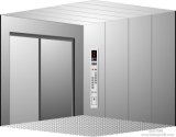 Hitachi Freight Elevator with Hairline Stainless Steel