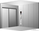 Hitachi Freight Elevator with Hairline Stainless Steel