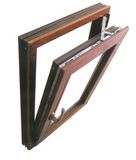 Aluminum Alloy Bottom-Hung Outwards Swing Window
