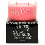 Two Wicks Scented Soy Birthday Candle