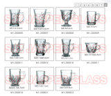Glass Mug, Saucer & Cup, High Quality Machine Made Glassware