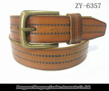 Camel Color Active Real Leather Man Cowhide Belt (ZY-6357)