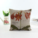 Botanical Decorative Cushion Fashion Transfer Print Pillow (LPL-70)