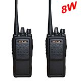 Tc-8W High Output 8W Large Battery Long Distance Portable Ham UHF Walkie Talkie