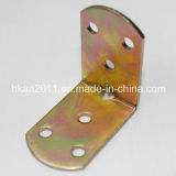 Custom Machining Steel Zinc Plated L Shape Bracket