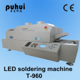 Puhui T-960 Conveyor SMT Reflow Oven with 5 Zones, SMD LED Wave Reflow Soldering Machine
