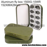 Wholesale Fly Fishing Box Aluminum Fly Box 10 Compartments