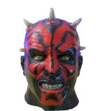 Darth Maul Latex Mask - Star Wars Mask & Halloween Cosplay Costume & Theater Prop Toy