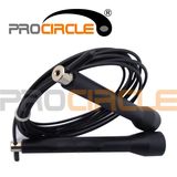 Gym Equipment PP Handle Cable Wire Fitness Skipping Rope