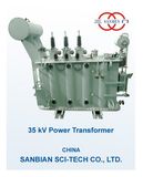 5000kVA/35kv Power Transformer Oil Cooling Transformer