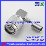 TNC Male Crimp Right Angle Connector for Rg58
