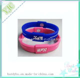 Hot Sale Stylish Silicone USB Bracelet Wristband, Promotional Gift
