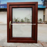 Latest Design Aluminum Wood Windows (CL-W2001)