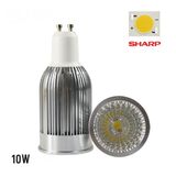 10W Sharp COB LED, Dimmable, Spot LED, LED Spot Lights, High Quality, 750~810lm, GU10, E27