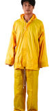 High Quality 0.18mm 100% Waterproof 170t Rubberized Rain Suits