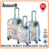 Expandable Printed 3-Piece 4-Wheeled Spinner Luggage Set