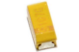 Yellow Surface Mound Device Tantalum Capacitors