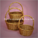 100% Handmade Natural Fashionable Fruit Willow Basket