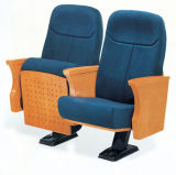 Cinema Seating with Wooden Armrest Auditorium Chair