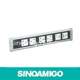 Desktop Connection Panel Office Table Socket