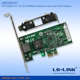 PCI-Express X1 10/100/1000Mbps Network LAN Card (Intel 82574 Based)