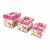 Gift Box with Lid, Customized Designs (CTGB056)