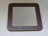 Leather Framed Mirror (HR705)