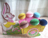 Easter Egg, Easter Honeycomb Paper Decoration