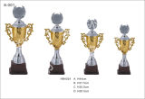 Plastic Silver / Golden Trophy Cup