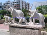 Elephant Carving/City Statue/Elephant Stone Carving