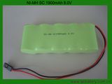 NiMH Battery Model 6V1900mAh